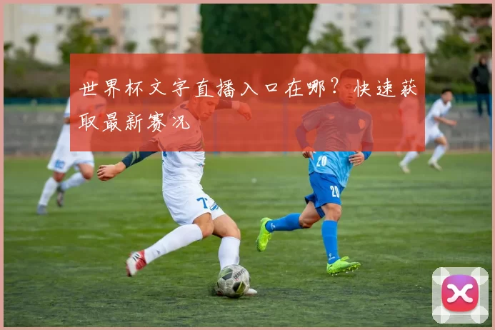 世界杯文字直播入口在哪?快速获取最新赛况