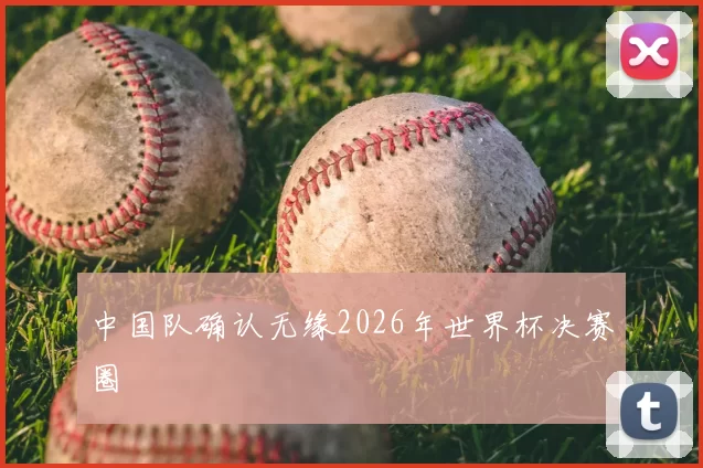 中国队确认无缘2026年世界杯决赛圈